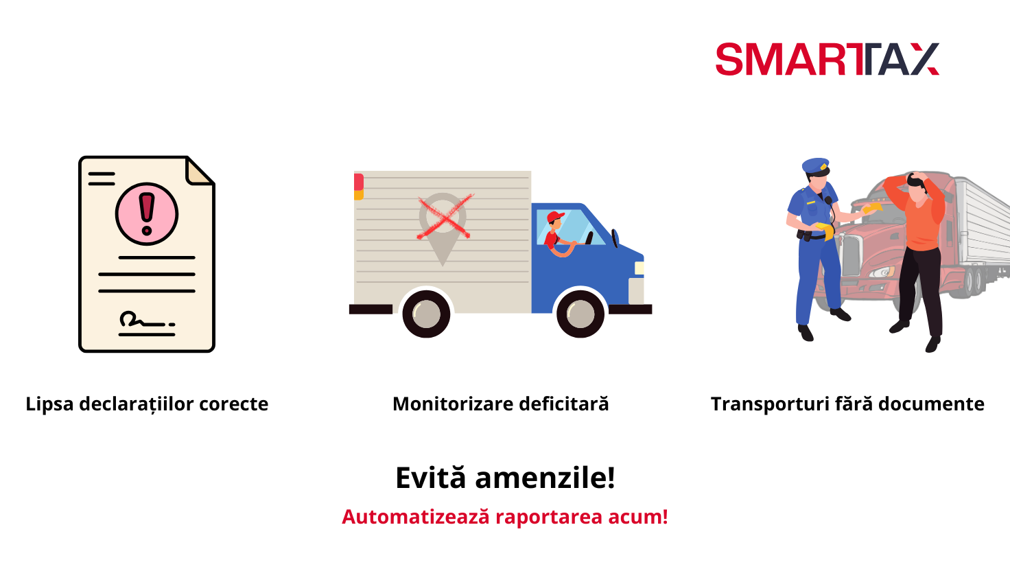 Sancțiuni și sume suplimentare pentru transportatori: Cum te poate ajuta e-Transportator SmartTAX